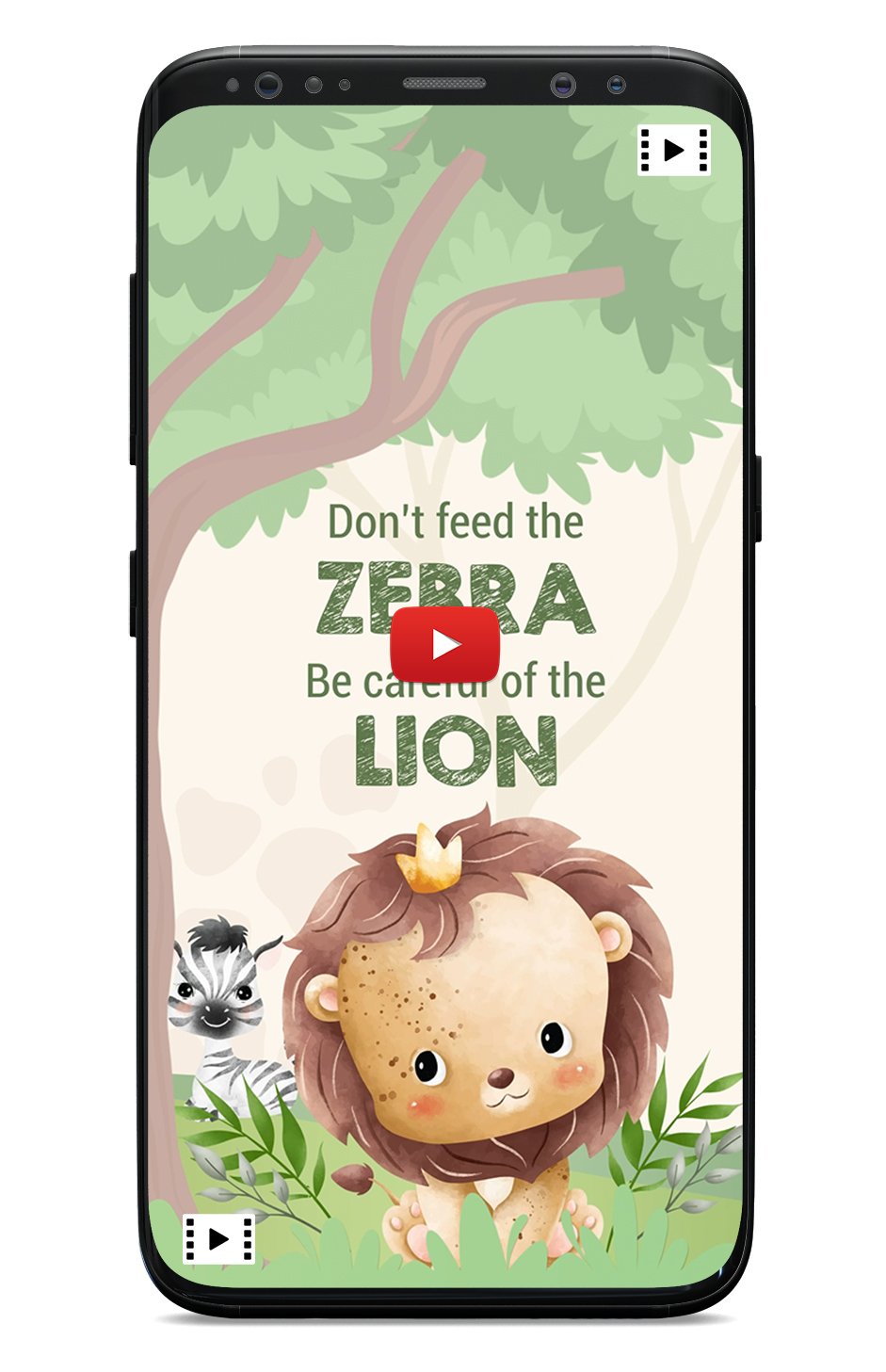 Animal Themed Birthday Video Invitation