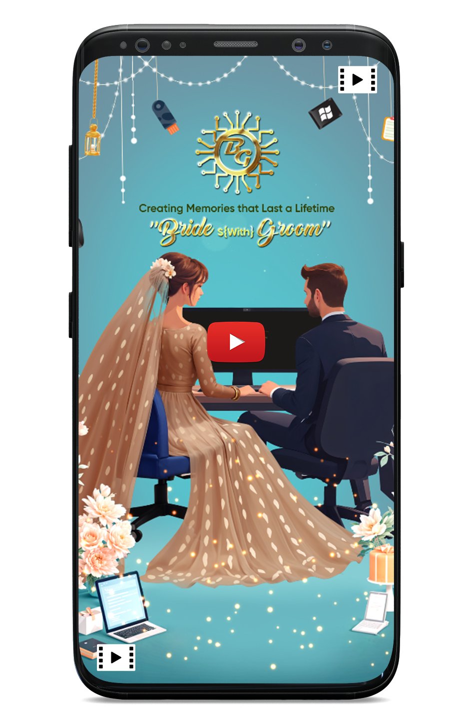 Engineering Wedding video invitation