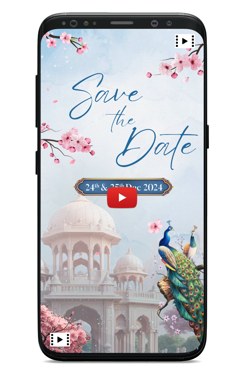 Rajasthani wedding Save the Date