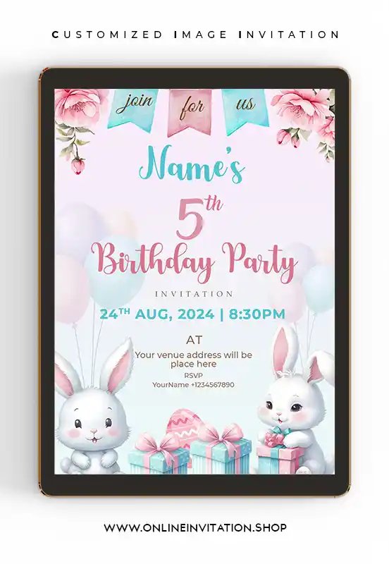 Easter Birthday Invitation | Card online