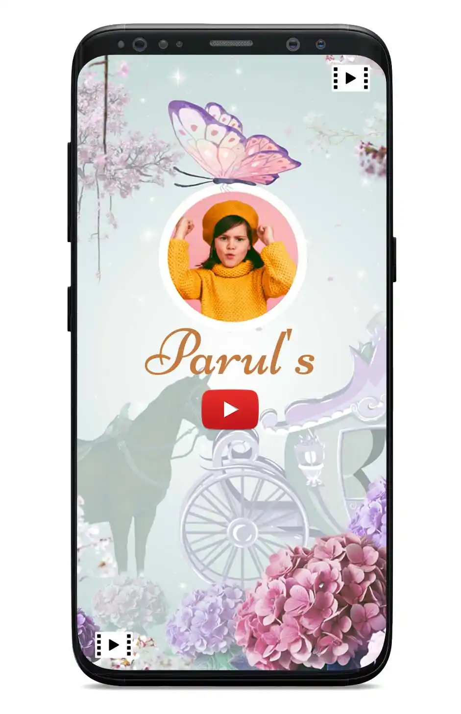 Butterfly Invitations for Birthday | Video Invite